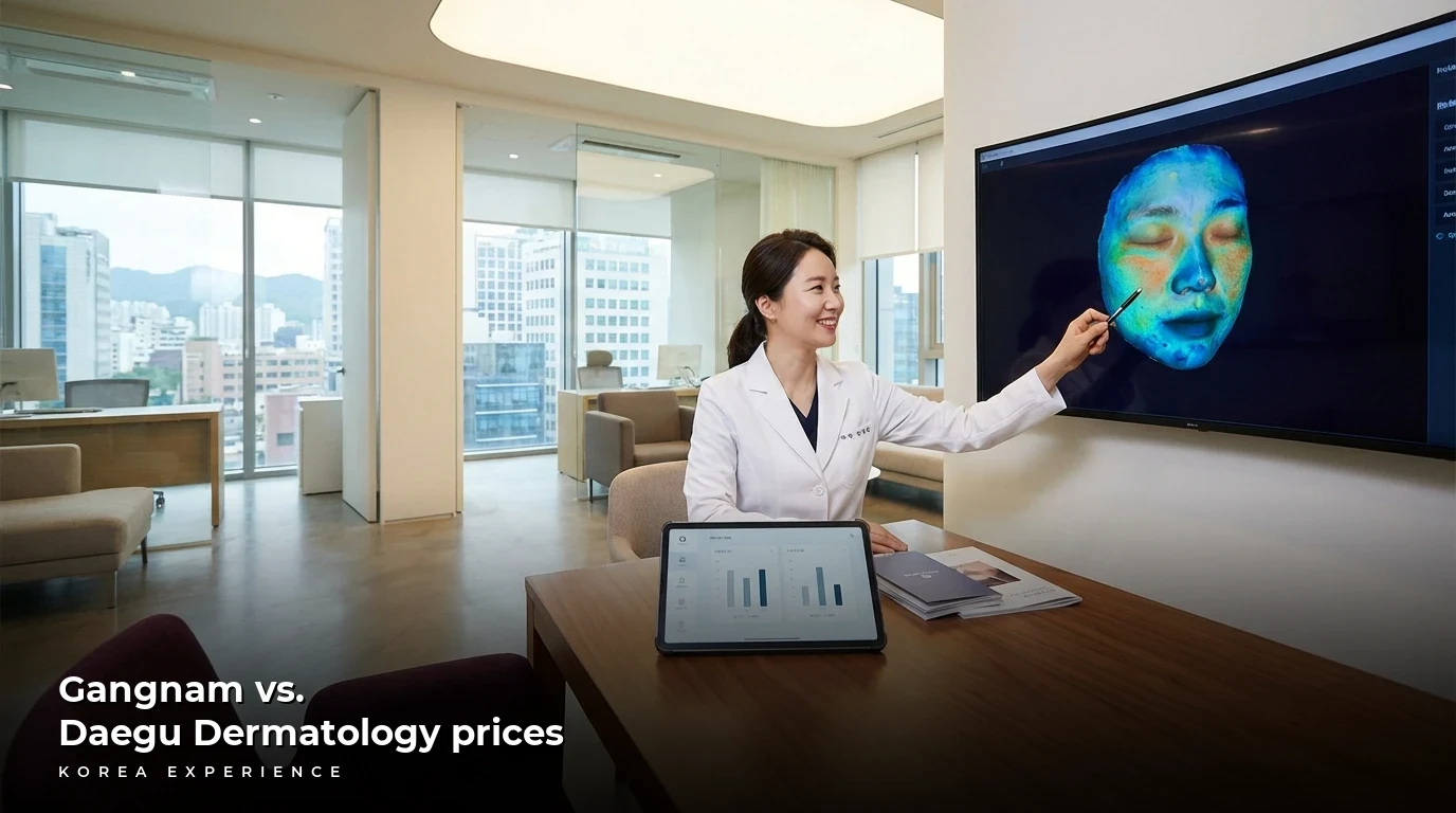 Gangnam vs Daegu dermatology prices 2026: The ultimate cost guide