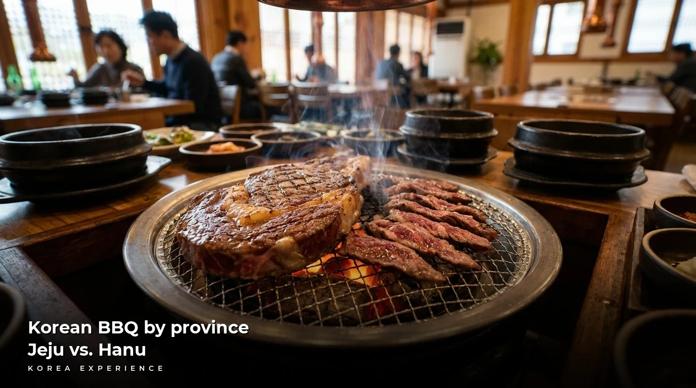2026 Guide to Korean BBQ by Province Jeju Black Pork vs Hanwoo
