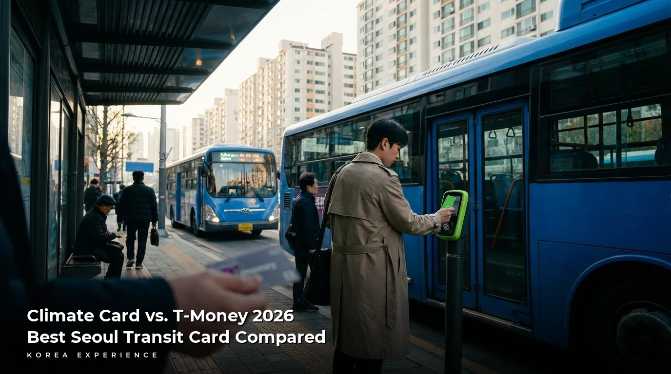 Climate Card vs. T-Money 2026: Best Seoul Transit Card Compared