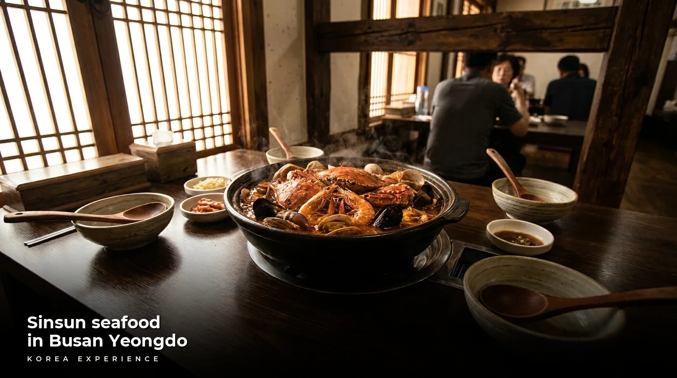 Busan Yeongdo Sinsun seafood guide 2026: Haenyeo and local gems